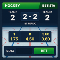 Betista - Hockey Betting - Ice Hockey Odds
